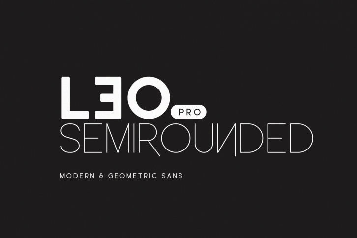 Leo SemiRounded Font Download