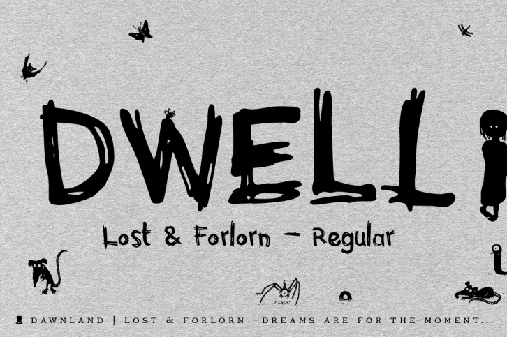 Lost  Forlorn – Regular Font Download
