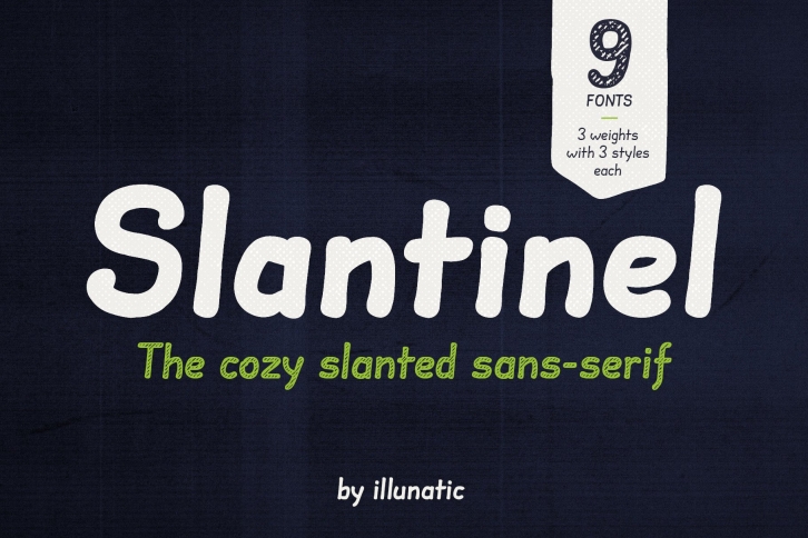 Slantinel Font Download