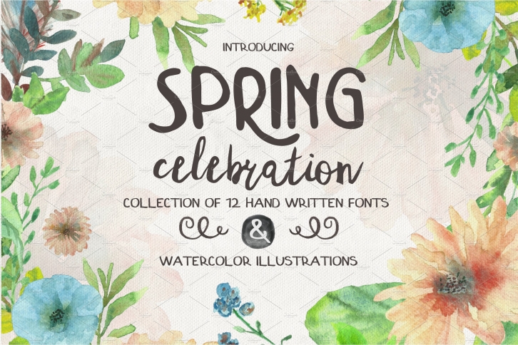 Spring Celebration Font Download