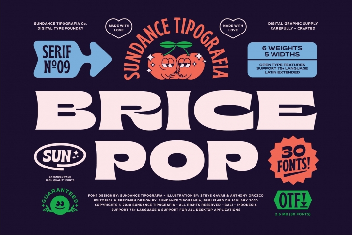 Brice Family Font Download