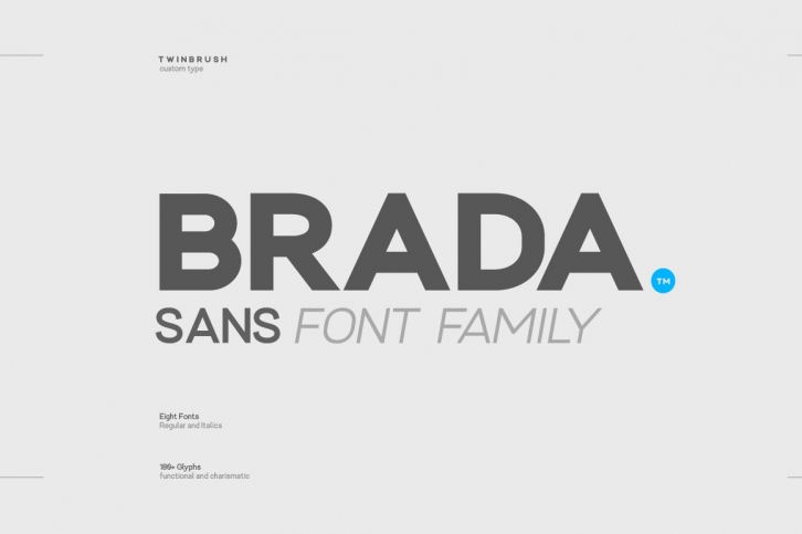 Brada sans Font Download