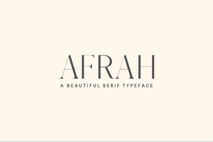 Afrah Serif Family Pack Font Download