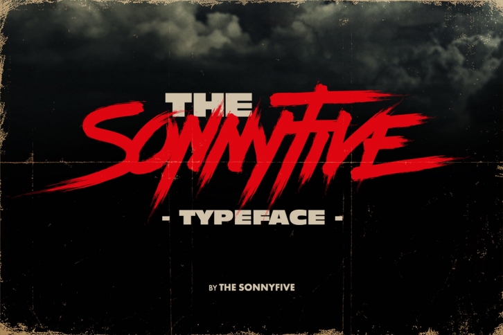 THE SONNYFIVE typeface Font Download