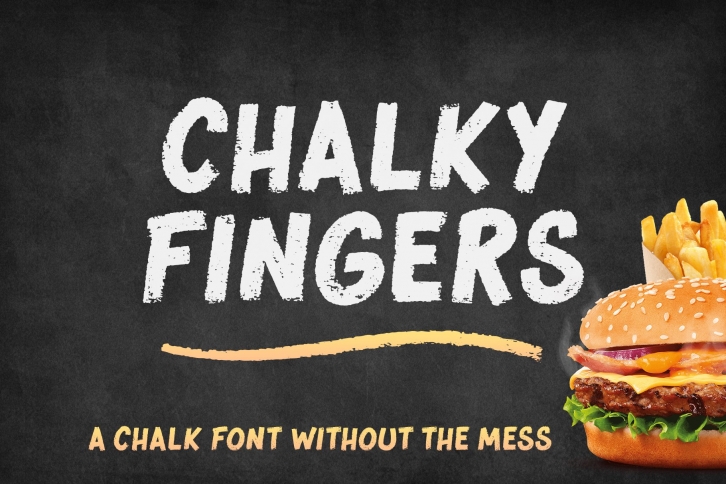 Chalky Fingers Font Download