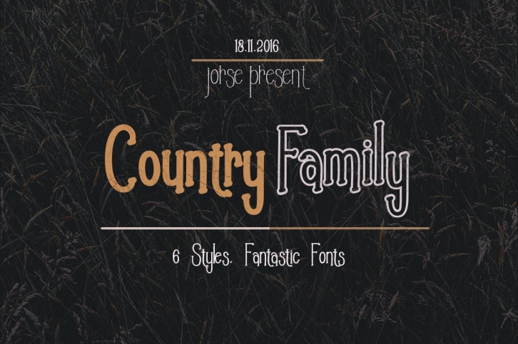 Country Family Font Download