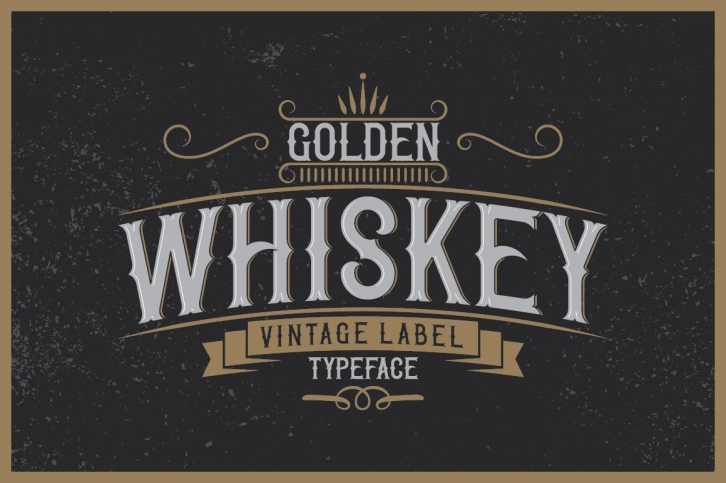 Golden Whiskey typeface Font Download