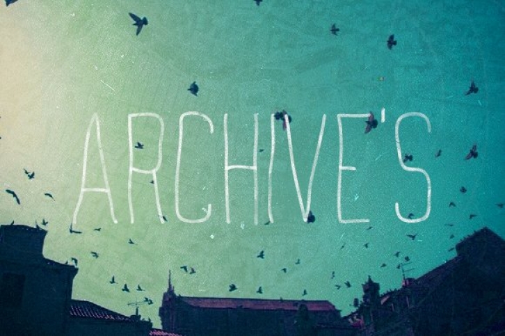 Archive's Font Download
