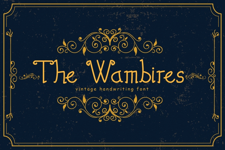 The Wambires Font Download