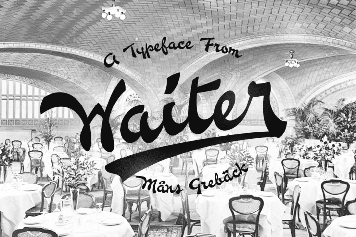 Waiter Font Download