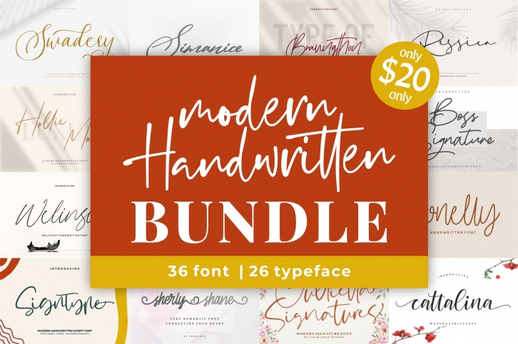 The Handwritten Bundle Font Download