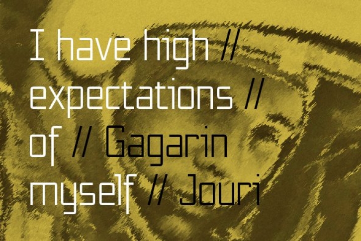 NT Jouri Gagarin Font Download