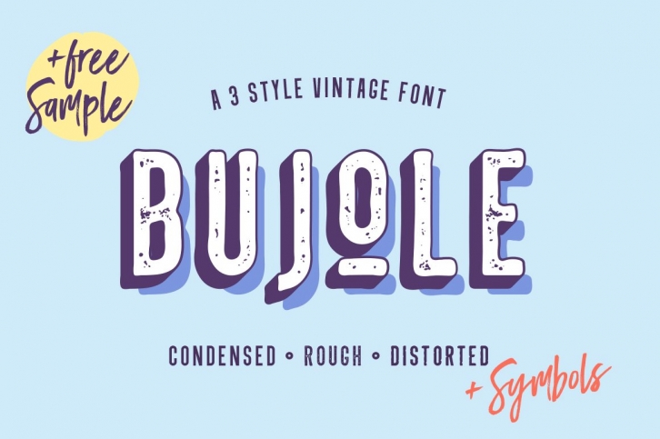 Bujole Font Download