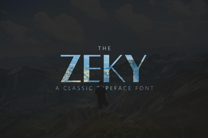 Zeky Typeface Font Download