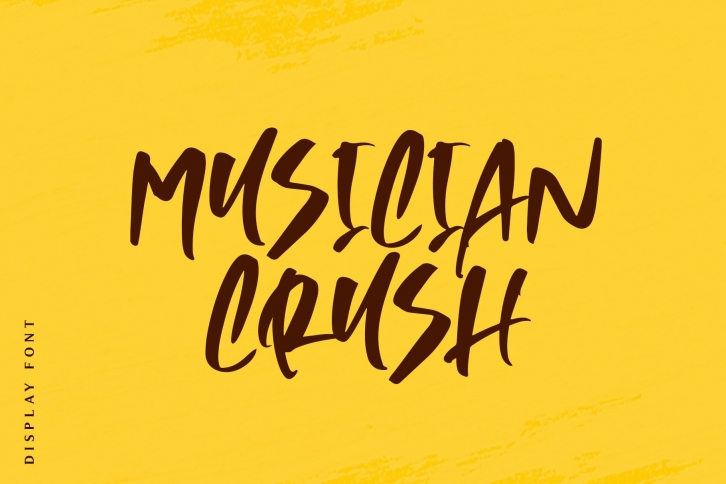 Musician Crush Font Download