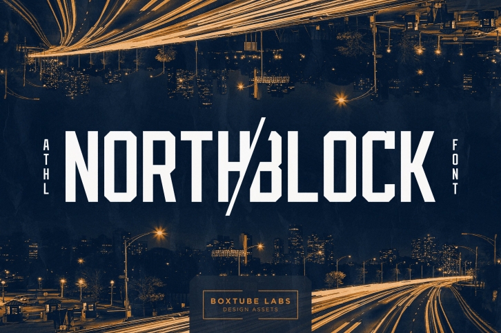 North Block Font Download