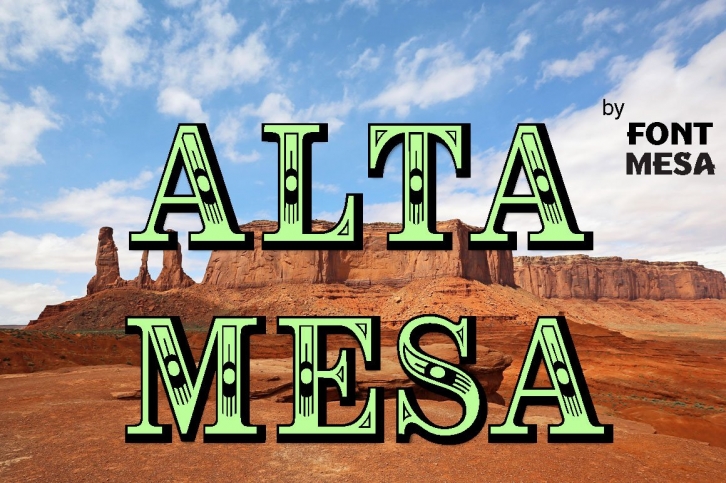 Alta Mesa Font Download