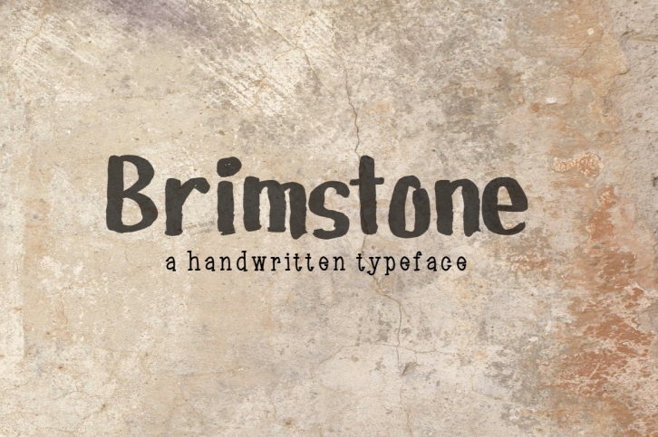 Brimstone- Handwritten Font Download