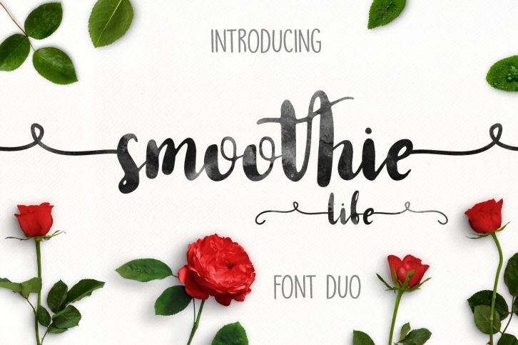 Smoothie Life [Font Duo] Font Download