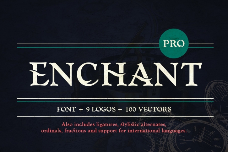 Enchant  Extras Font Download