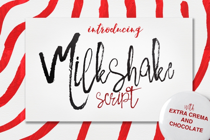 Milkshake Script Font Download