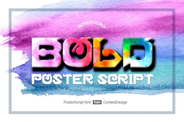 PosterScript New Display Face Font Download