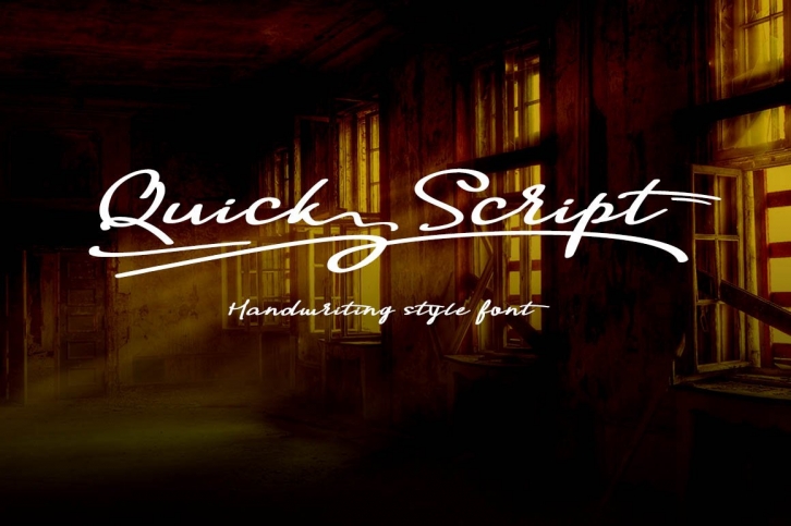 Quick Script Typeface Font Download