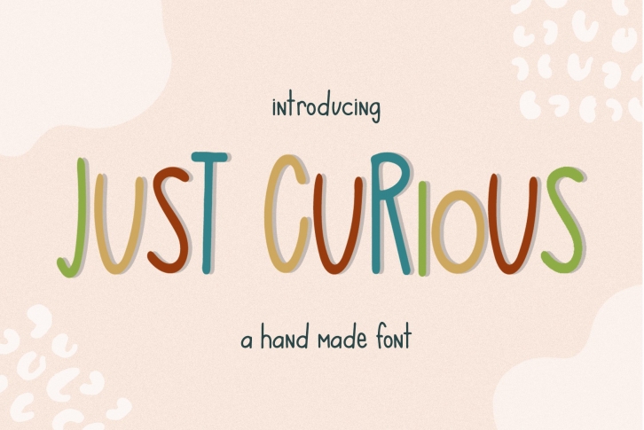 Just Curious Handmade Font Download