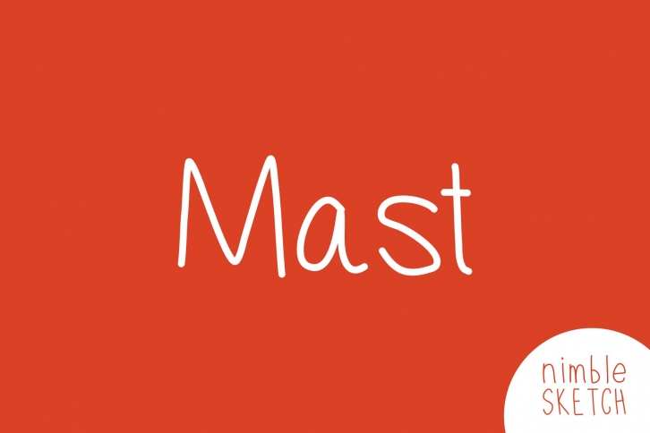 Mast Handwritten Font Download
