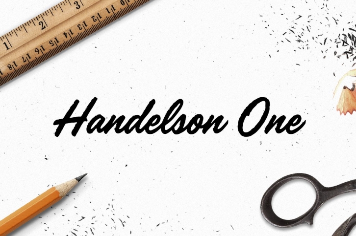 Handelson One Font Download