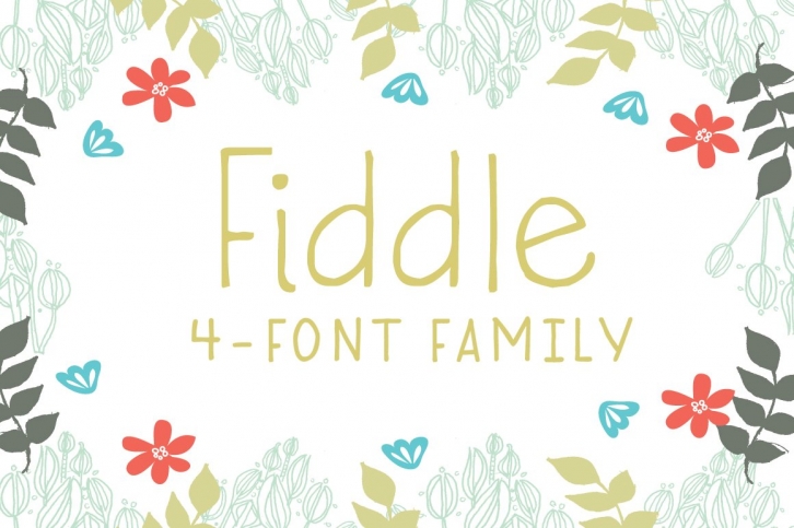 Fiddle 4-Font Family Font Download