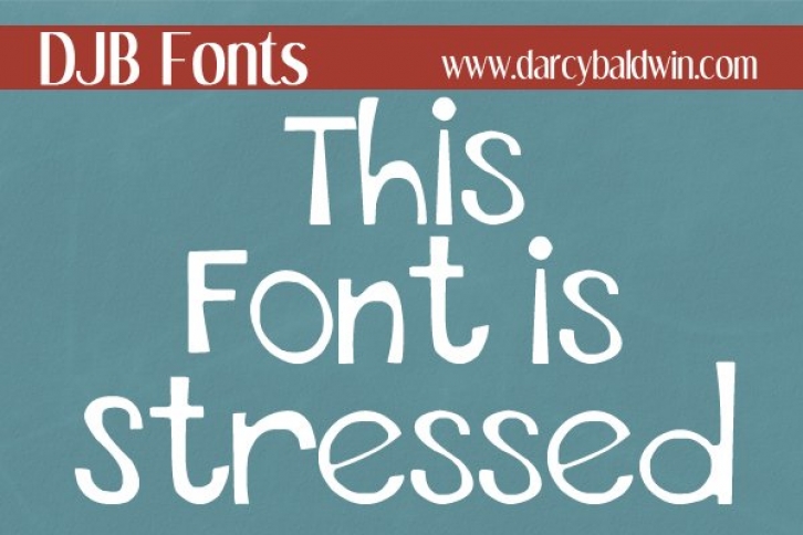 This is Stressed Font Download