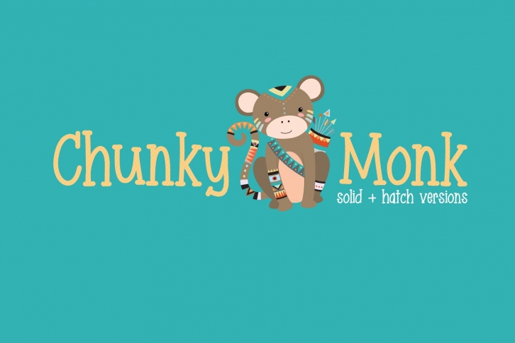 Chunky Monk Font Download
