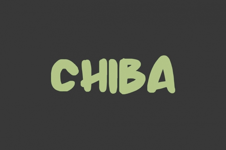 Chiba Font Download