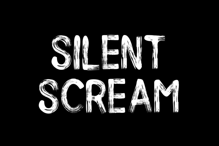 Silent Scream Font Download