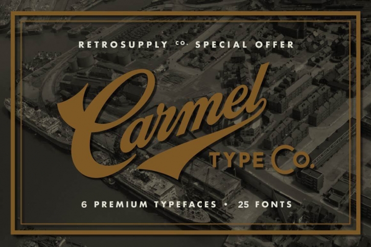 [Save 74%] Carmel Type Bundle Font Download
