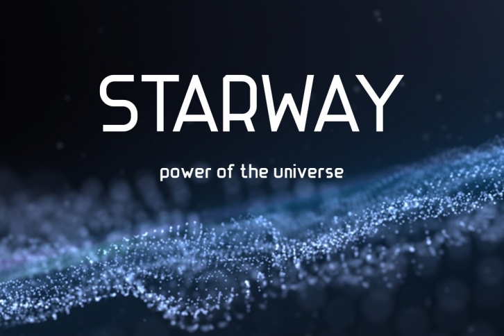 STARWAY — strict and stylish font Font Download