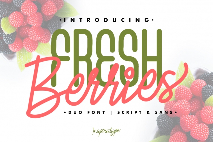 Fresh Berries Font Download