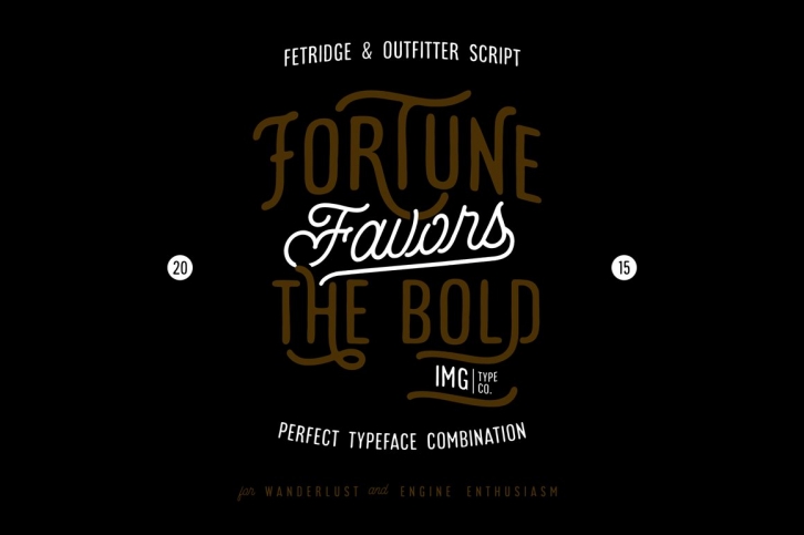 Fetridge  Outfitter Script Font Download