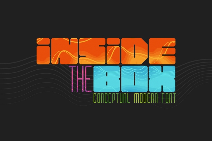 Inside the BOX  Patterns Font Download
