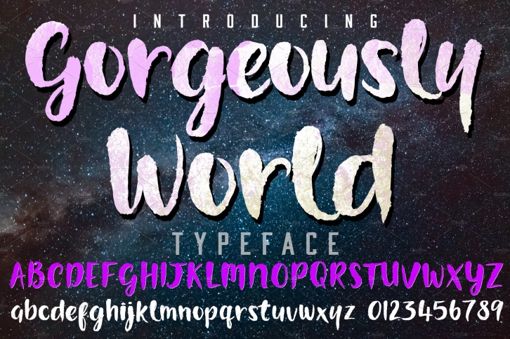Gorgeously World Font Download