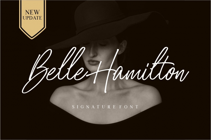 Belle Hamilton Script  Serif Font Download