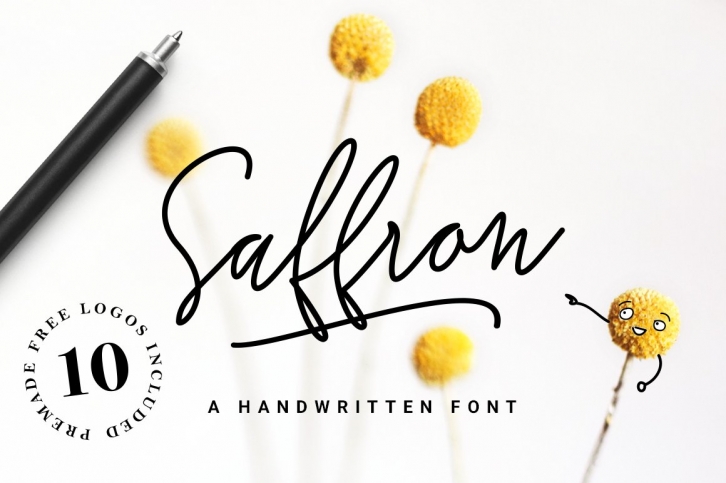 Saffron Handwritten Font Download
