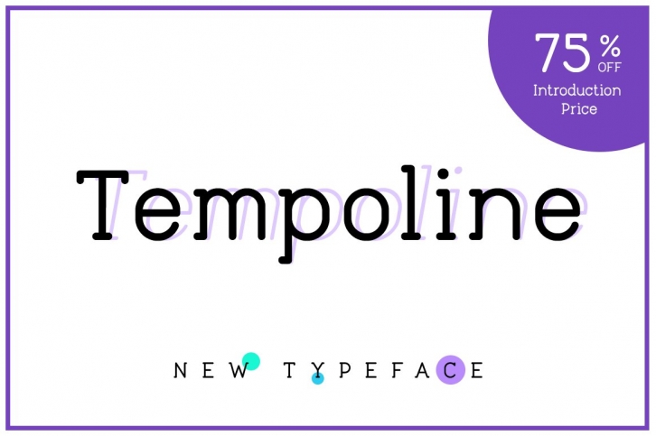 Tempoline (75% OFF!) Font Download