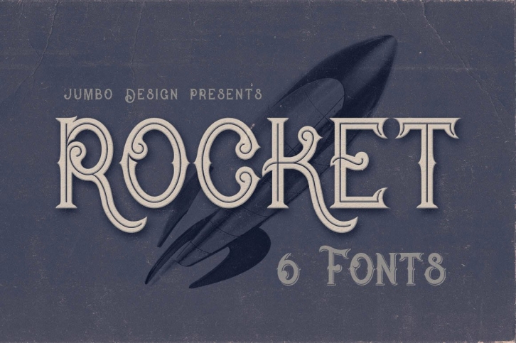 Rocket- Vintage Style Font Download