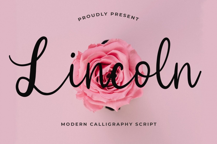 Lincoln Beautiful Calligraphy Font Download
