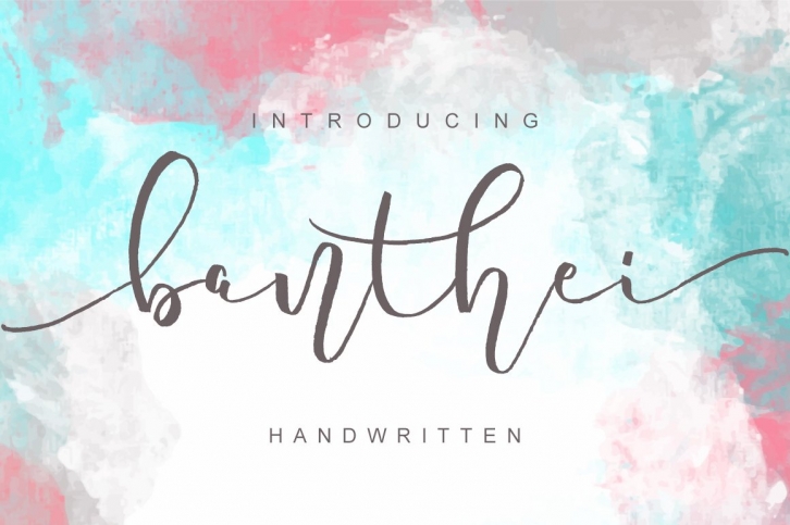 NEW!!! Banthei Laju Handwritten Font Download