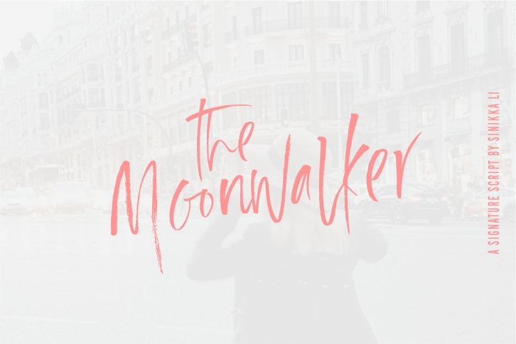 The Moonwalker Font Download