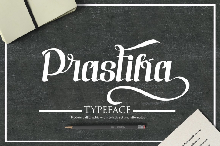 prastika script Font Download