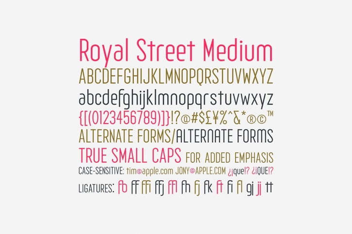 Royal Street Medium Font Download